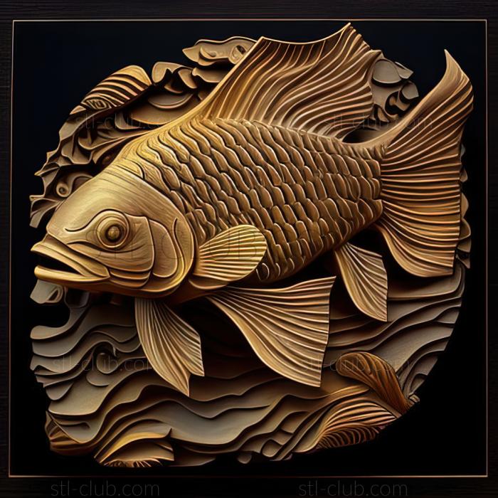 3D model st Miloplus fish (STL)